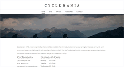 Desktop Screenshot of cyclemaniatoronto.ca